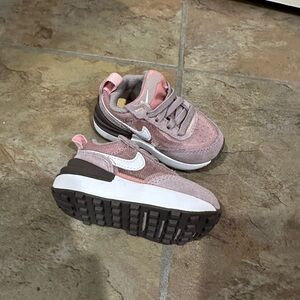 Nike blush sneakers size 3C